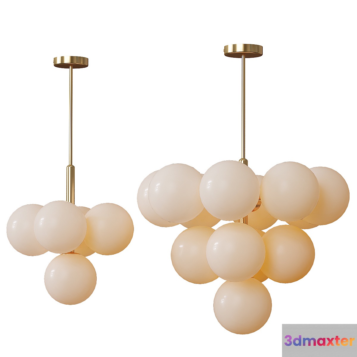 Chandelier POLARIS Lampatron 3D Max