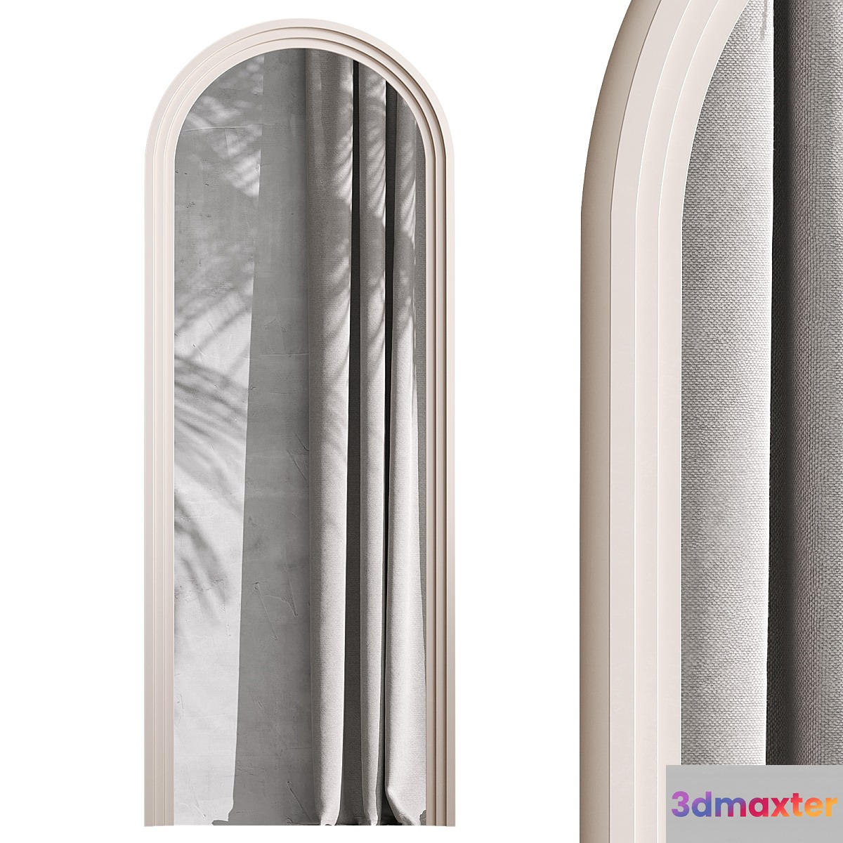 Mirror Letsi La redoute 3D Max