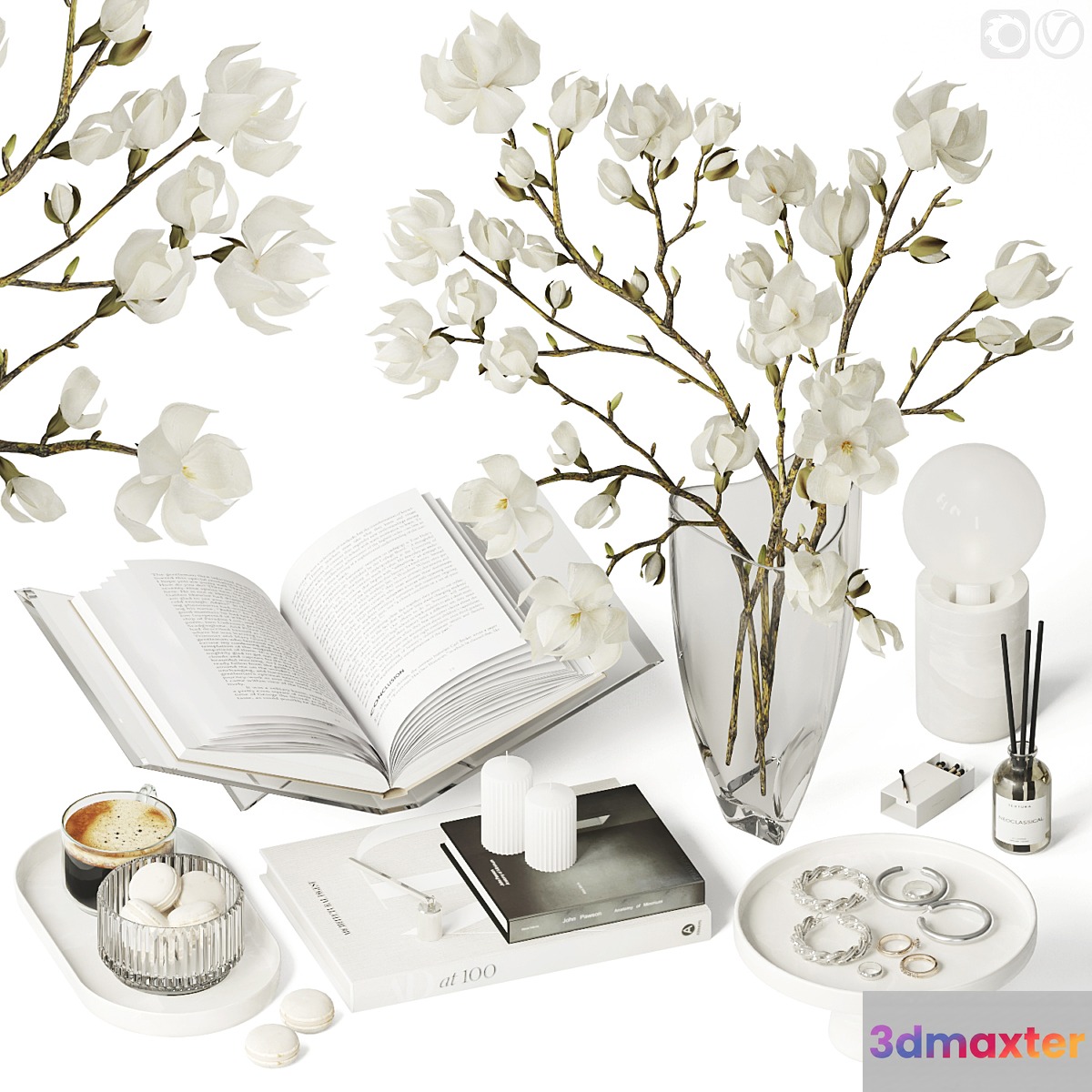 Decorative set 50 3D Max