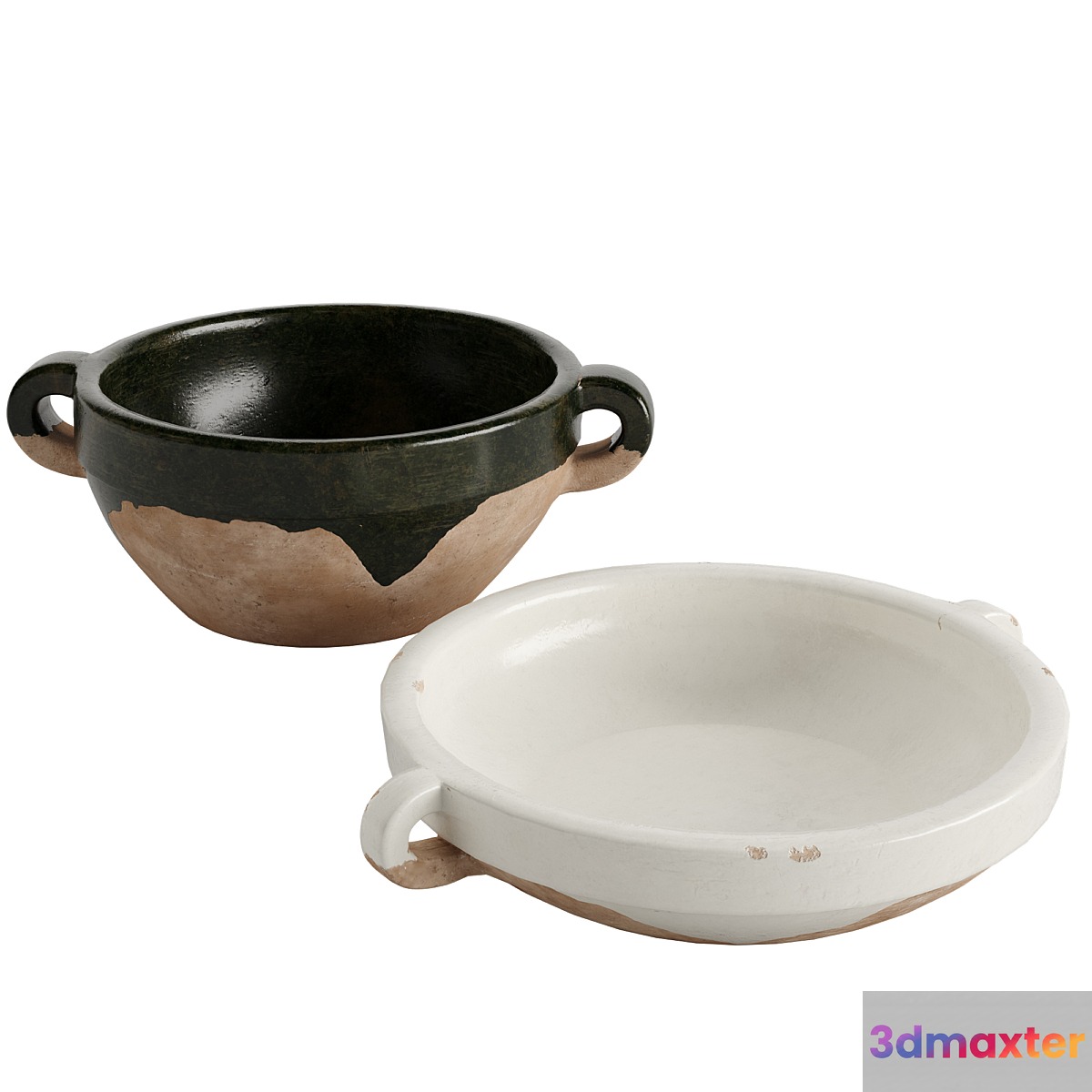Mesa Handcrafted Ceramic Bowl 3D Max