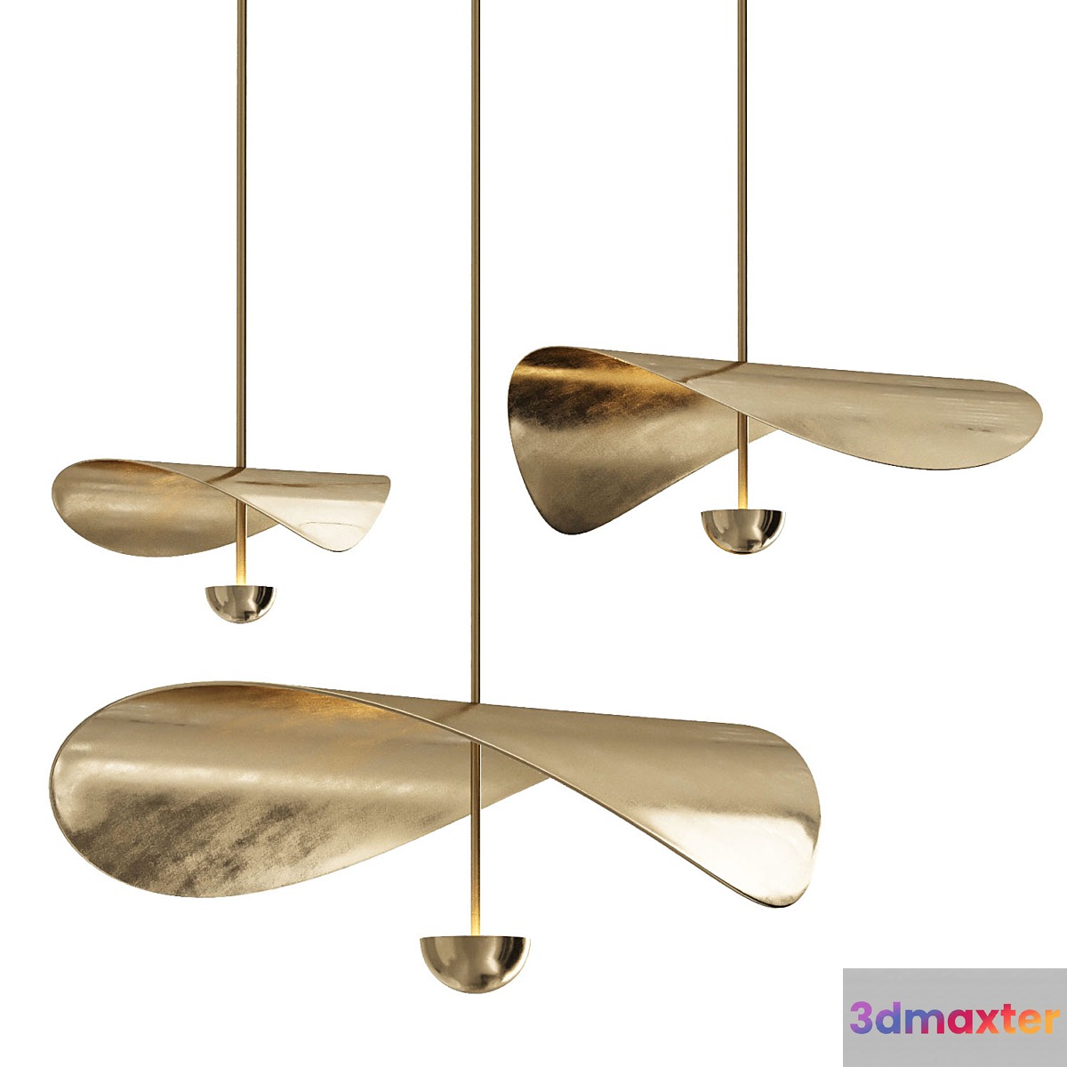 Ovature Bonnie Single Pendant Lamp - No.2 3D Max