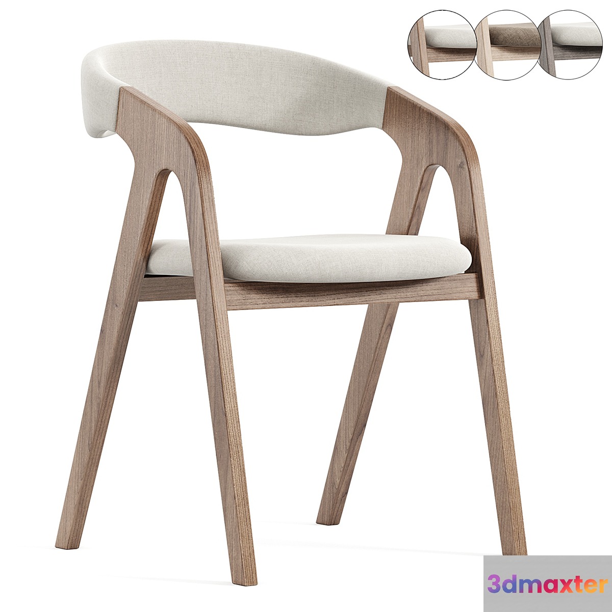Monti chair by inmyroom 3D Max