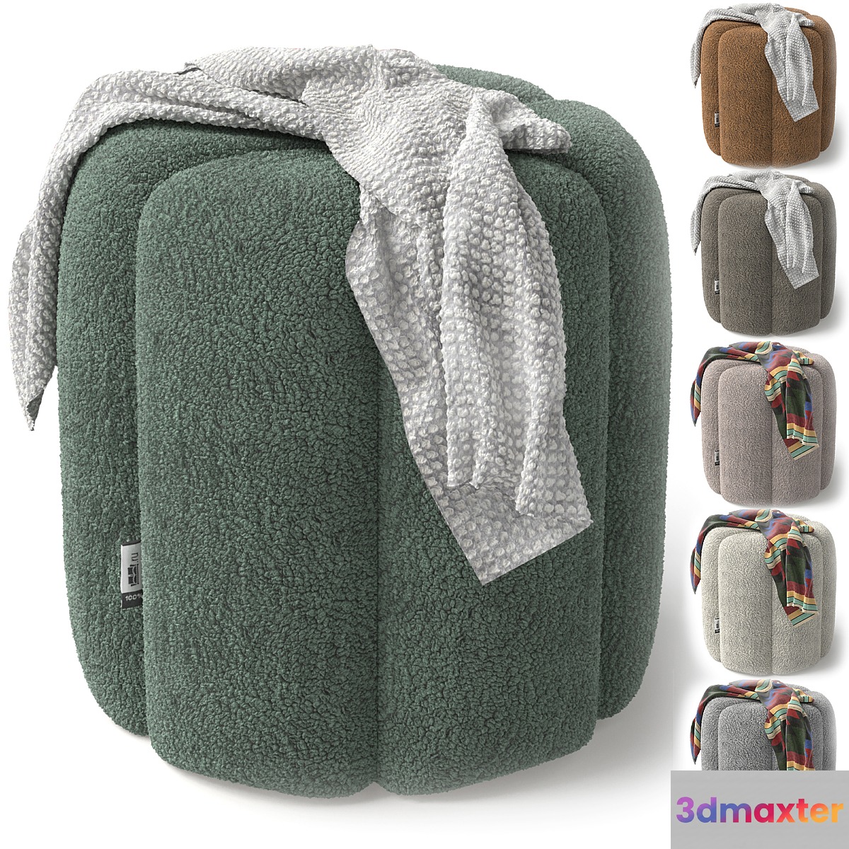Bath pouf from Divan.ru 3D Max