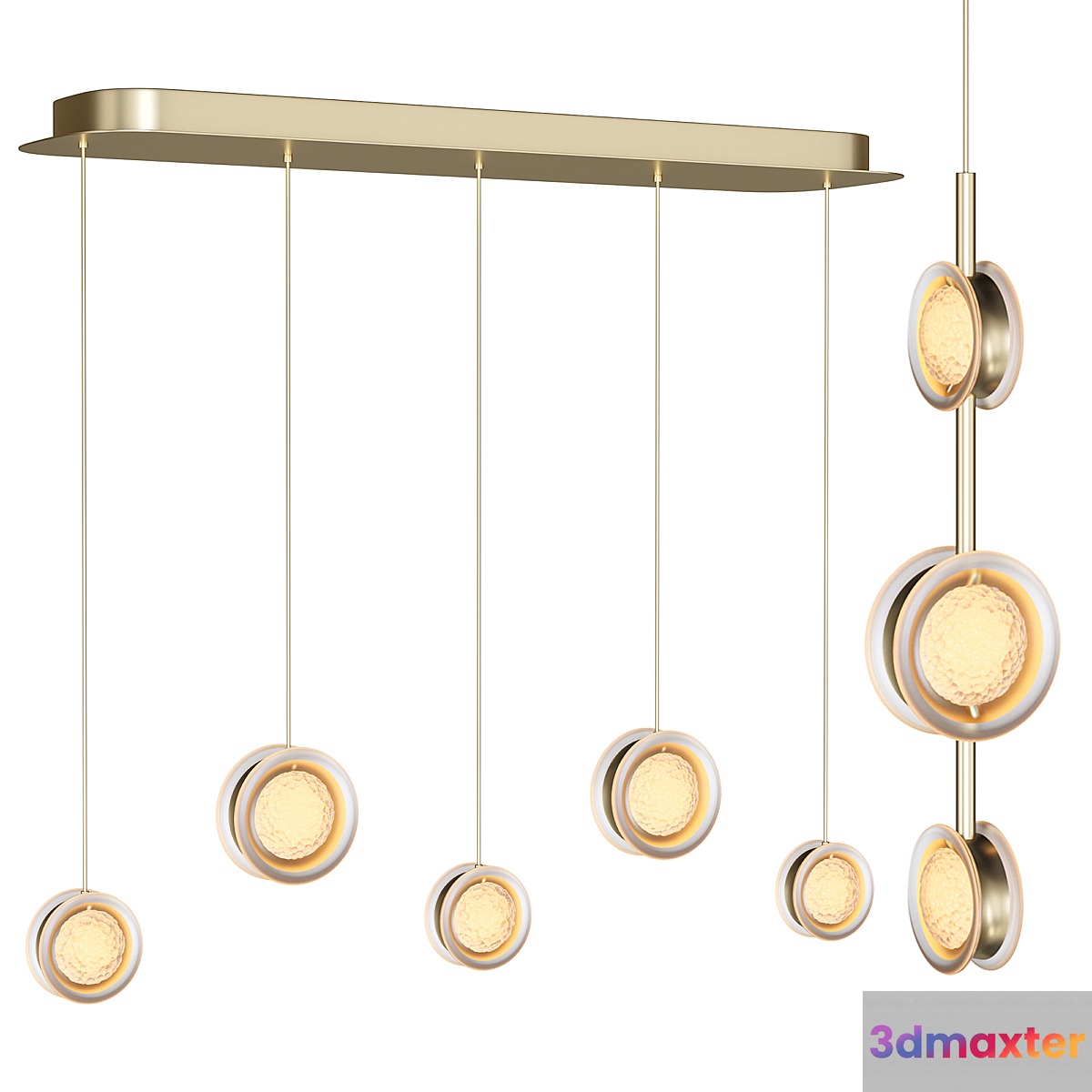 Pharao pendant lamp by maytoni 3D Max