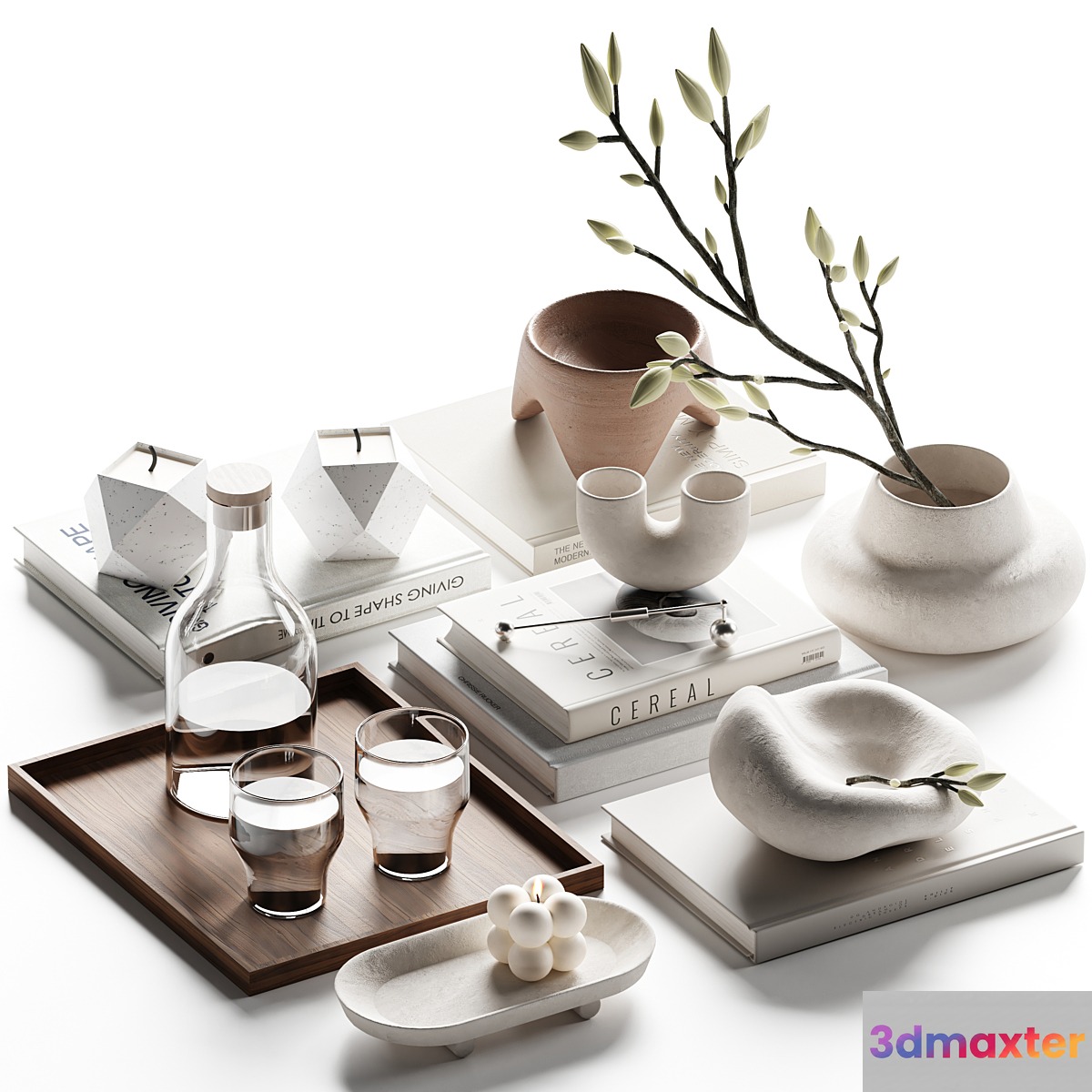 decorative set 050 3D Max