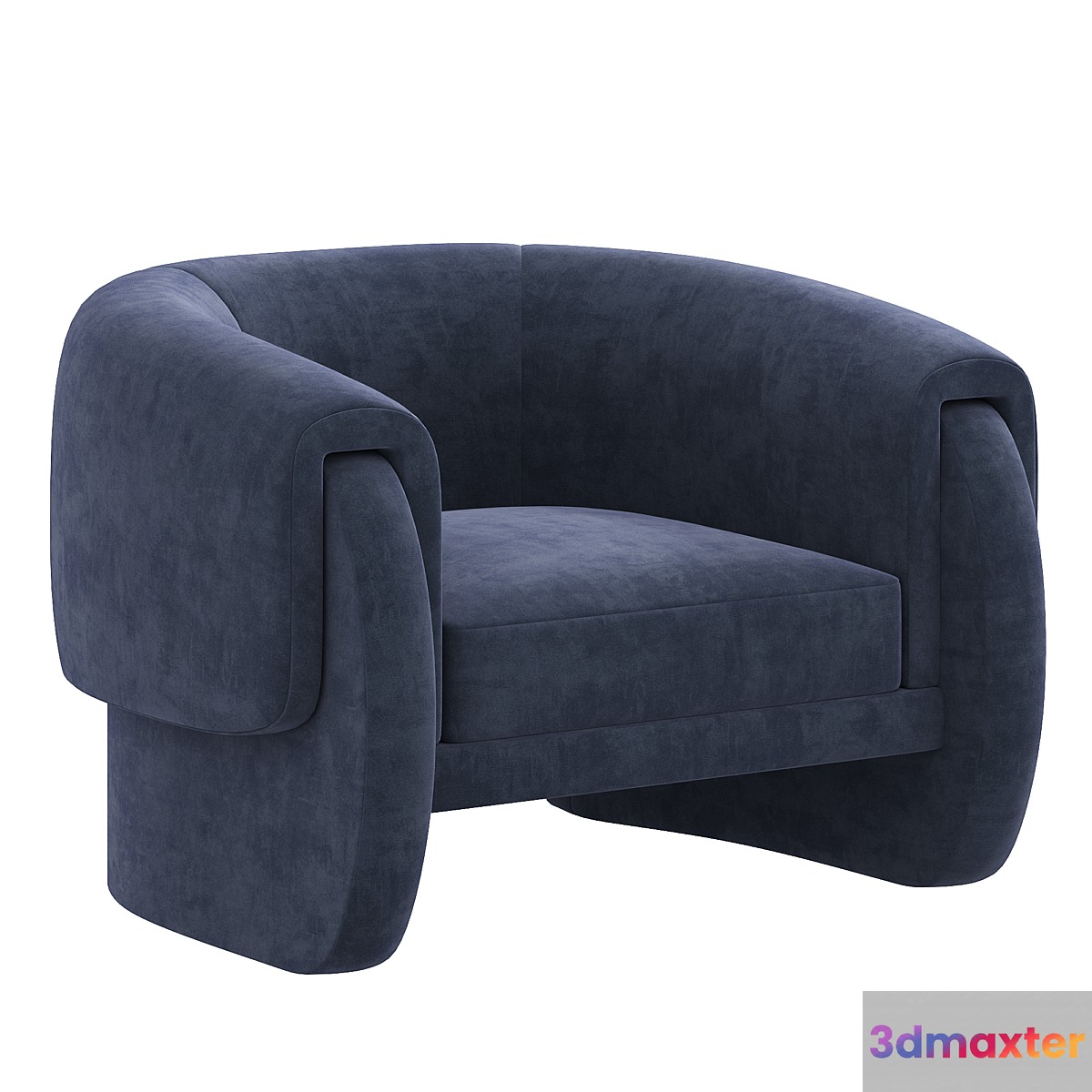 Max Brandt Armchair By Designporn 3D Max