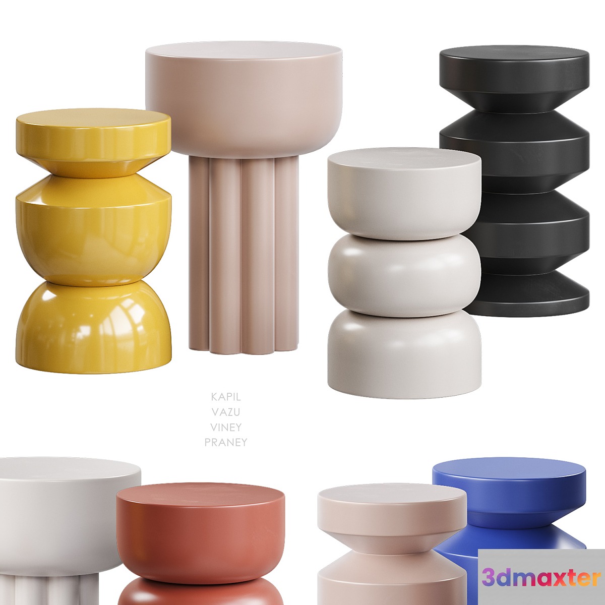 Kapil Vazu Viney Praney Cosmo table 3D Max