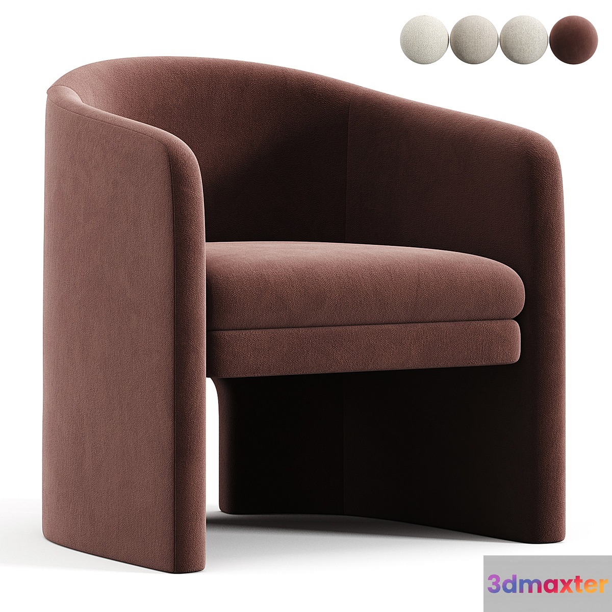 Sillon Mairo Armchair 3D Max