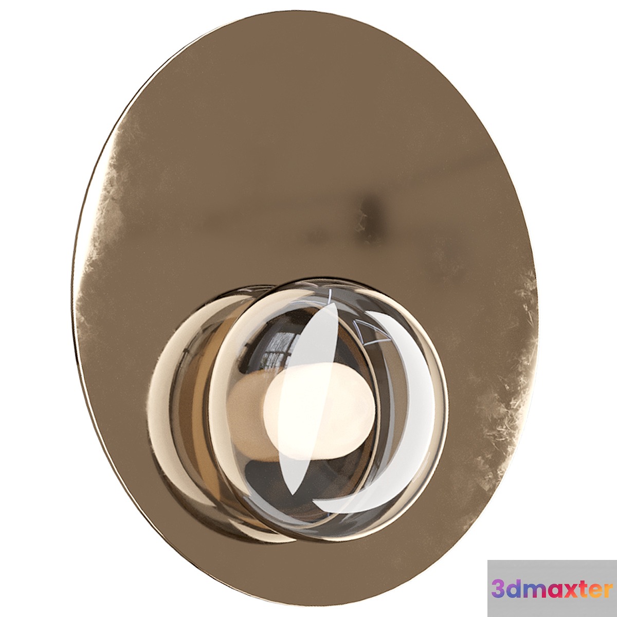 Lampatron ARES wall light 3D Max