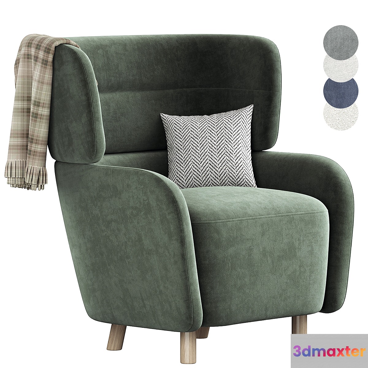 Armchair Audril by Divan.ru 3D Max