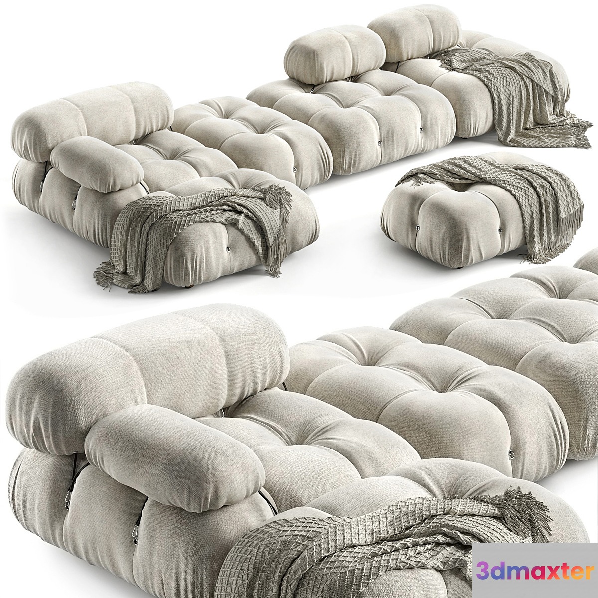 Camaleonda by B&b Italia 3D Max