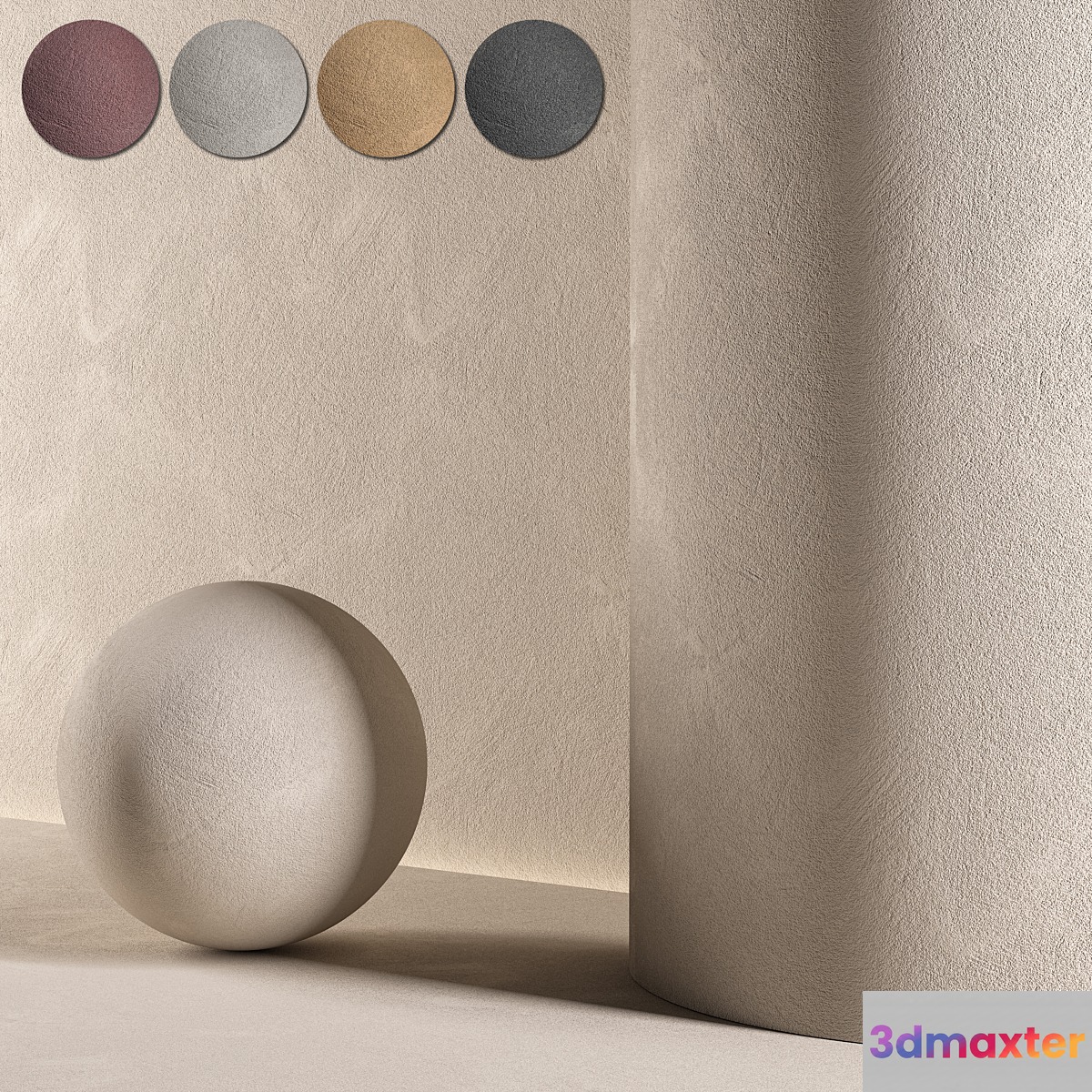 Plaster Material 101 3D Max
