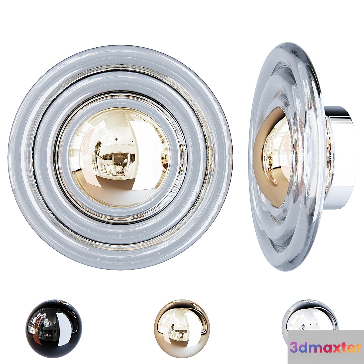 Press surface mini by Tom Dixon 3D Max