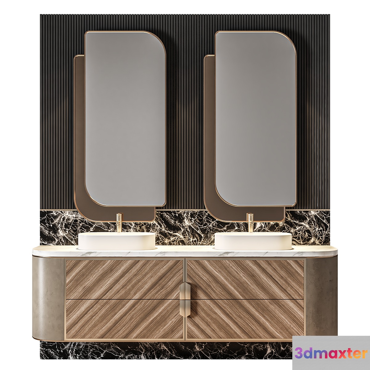 Luxury Bathroom 440 3D Max
