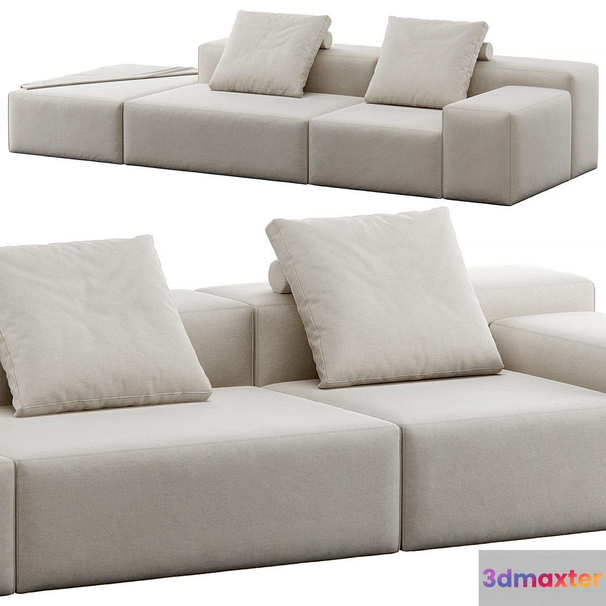 Twils T_Pad Sofa Comp 1 3D Max