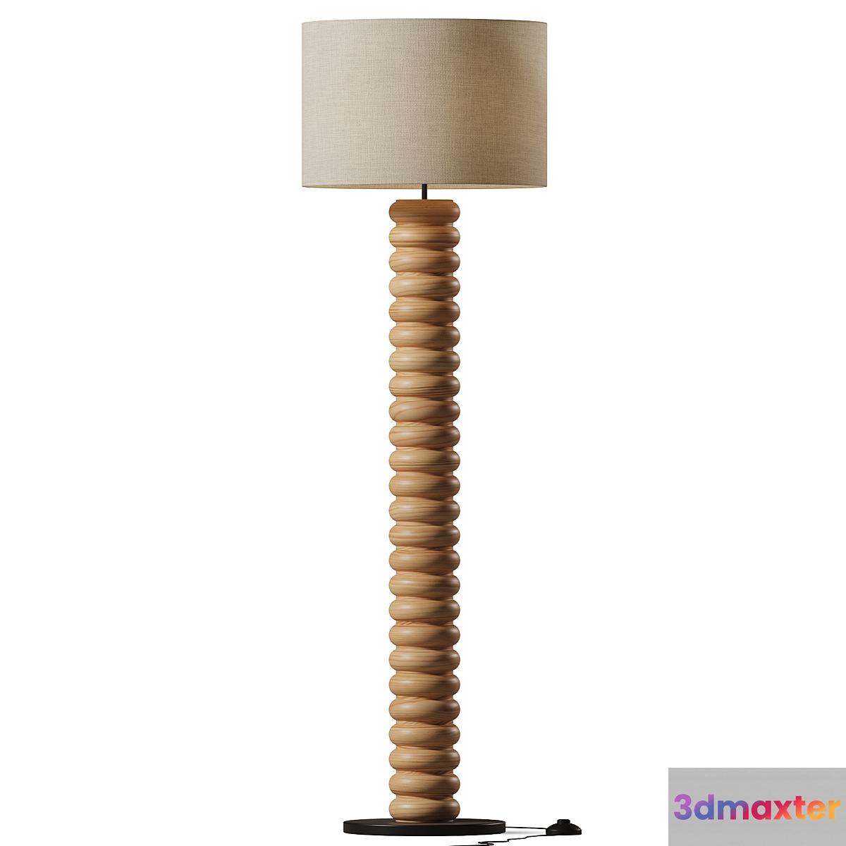 Tula Twist Floor Lamp 3D Max