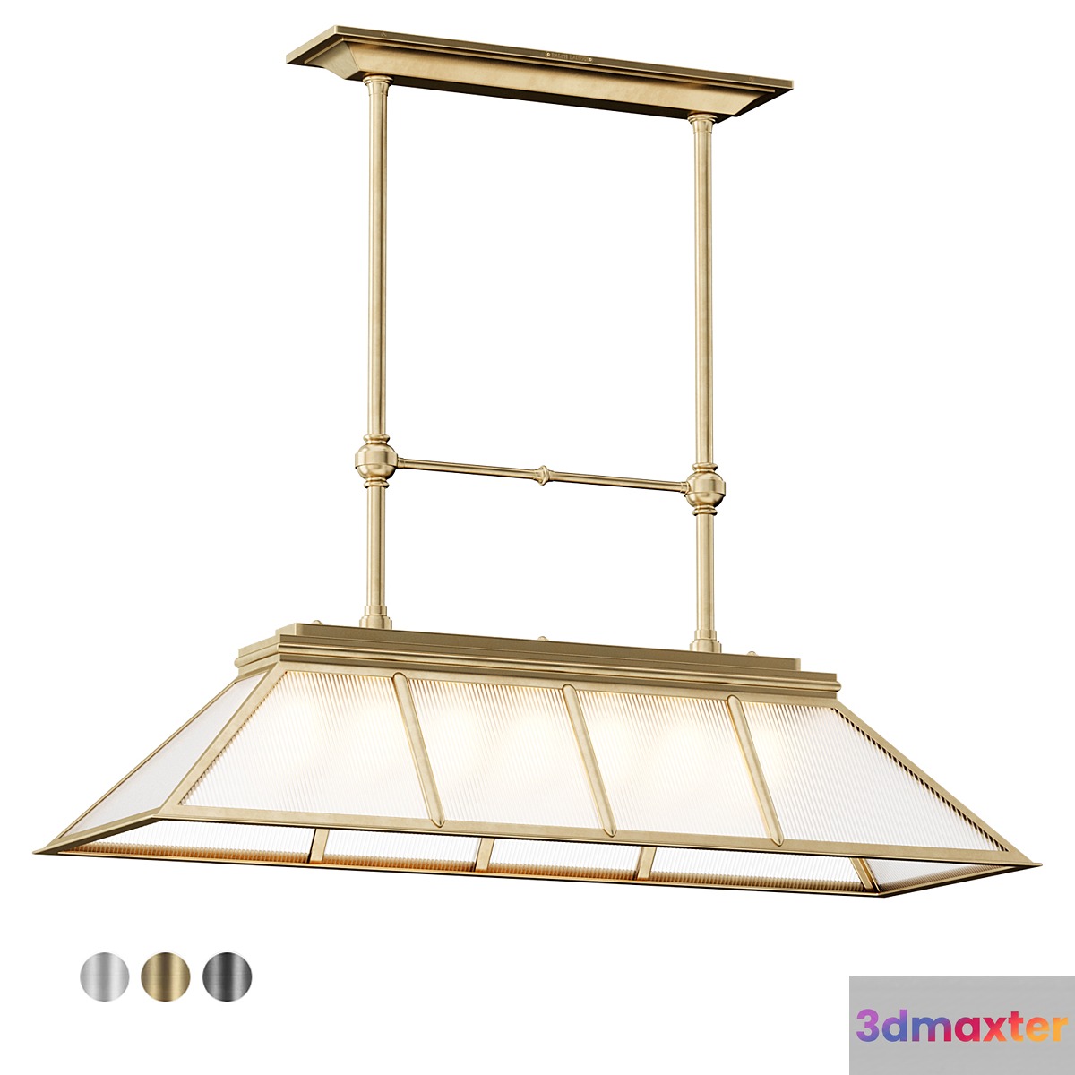 Ralph Lauren - Rivington Large Billiard Chandelier 3D Max