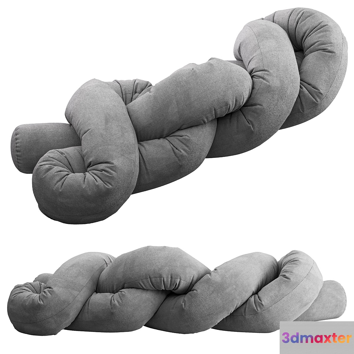 Sofa sausage massfurniture 3 3D Max