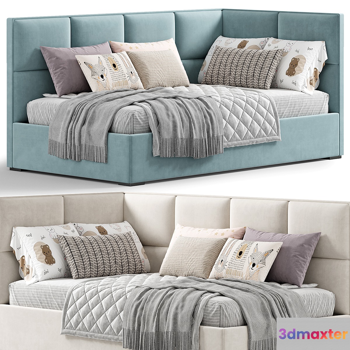 Kids bed KD42 3D Max