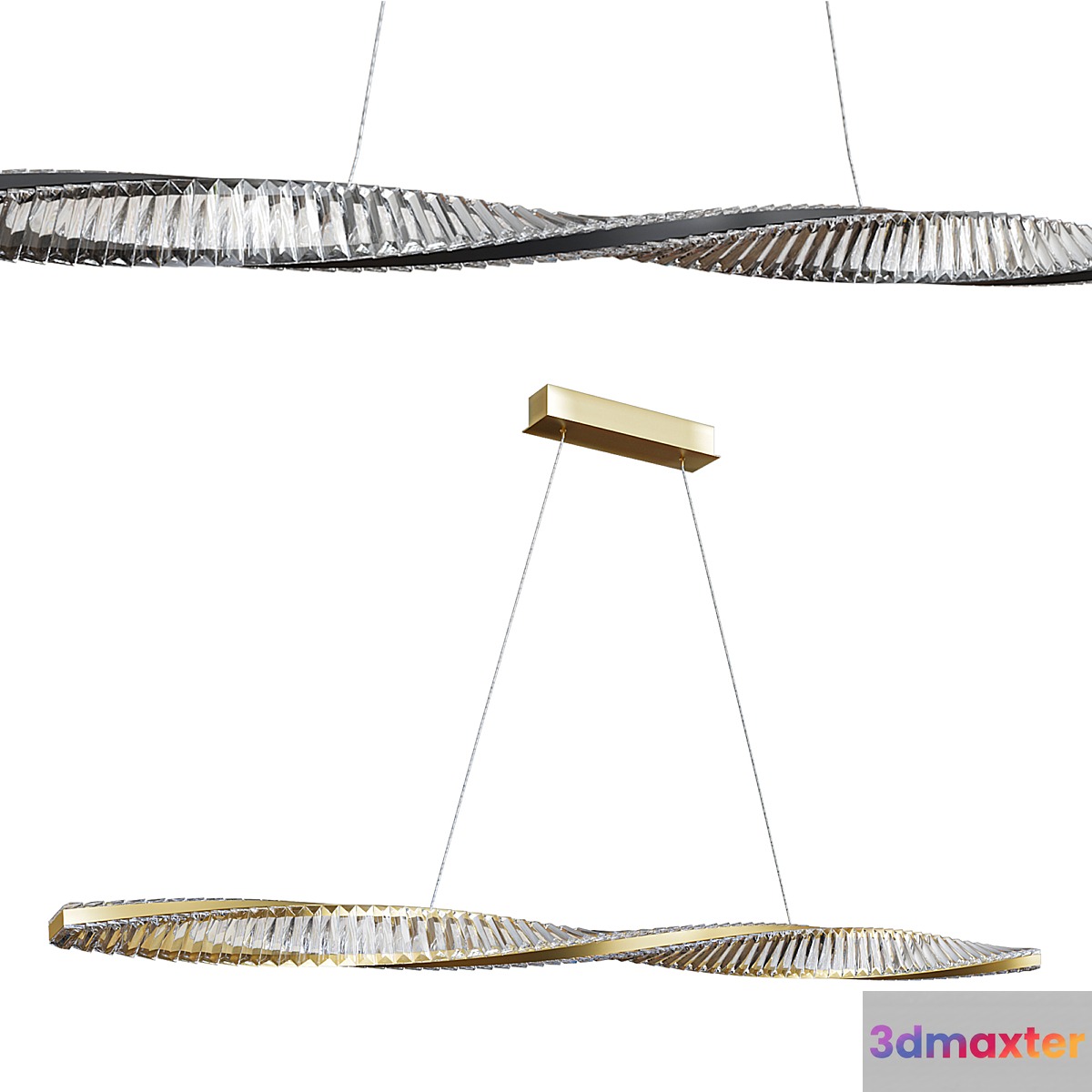 Pendant lamp Krone by maytoniv 3D Max