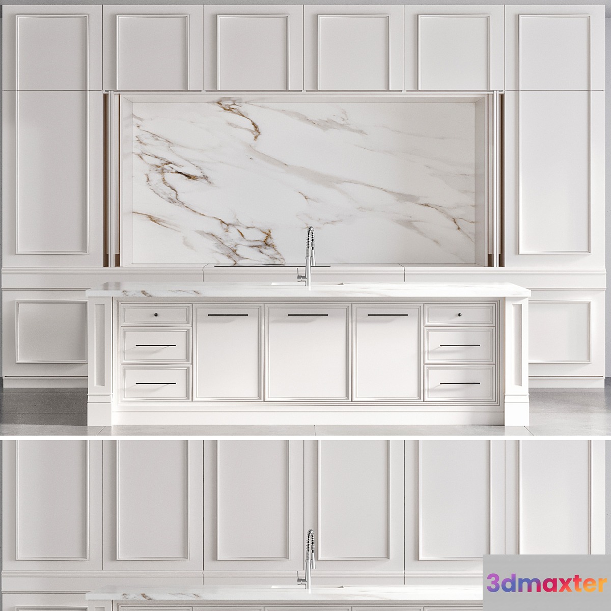 Kitchen No.26 3D Max