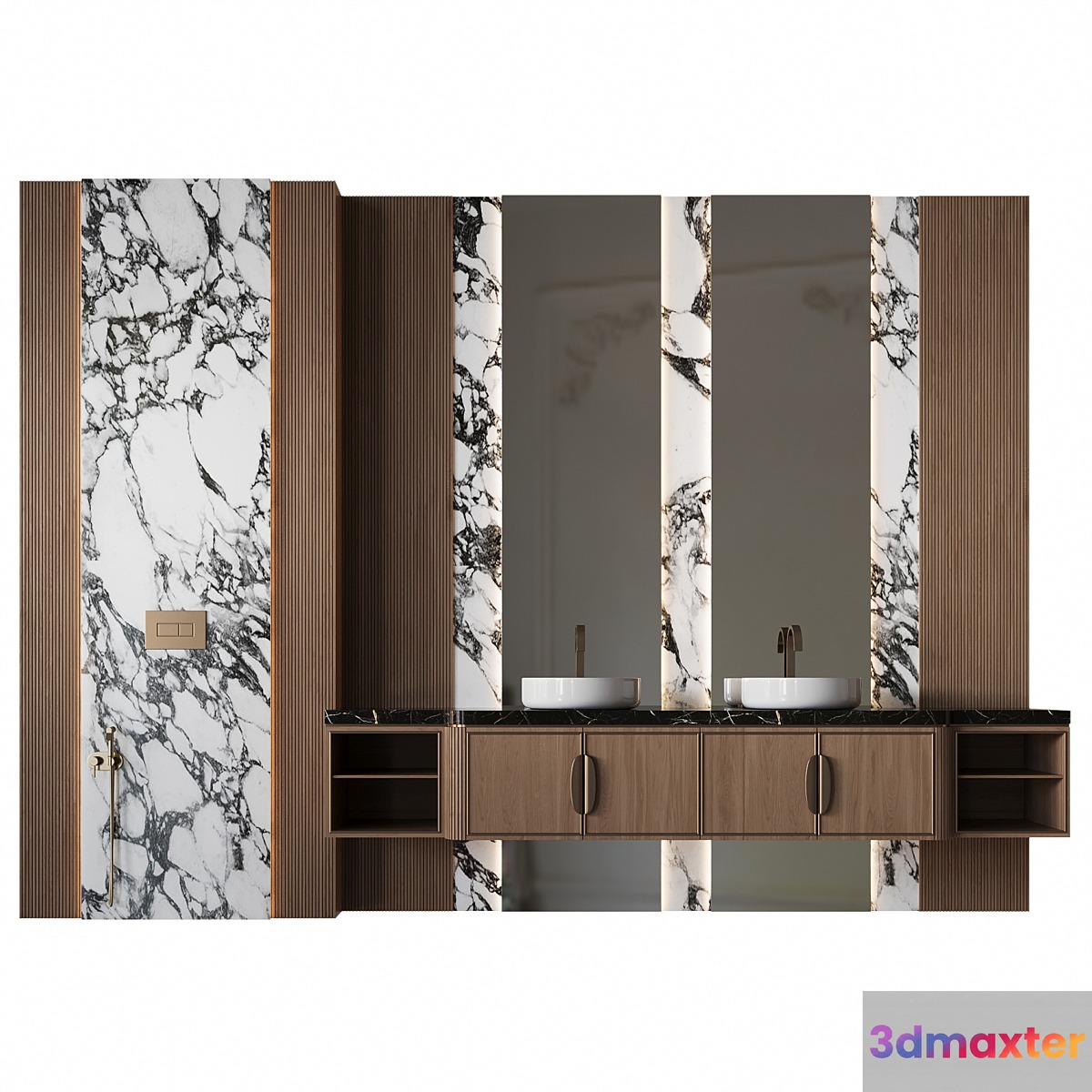Bath set 29 3D Max