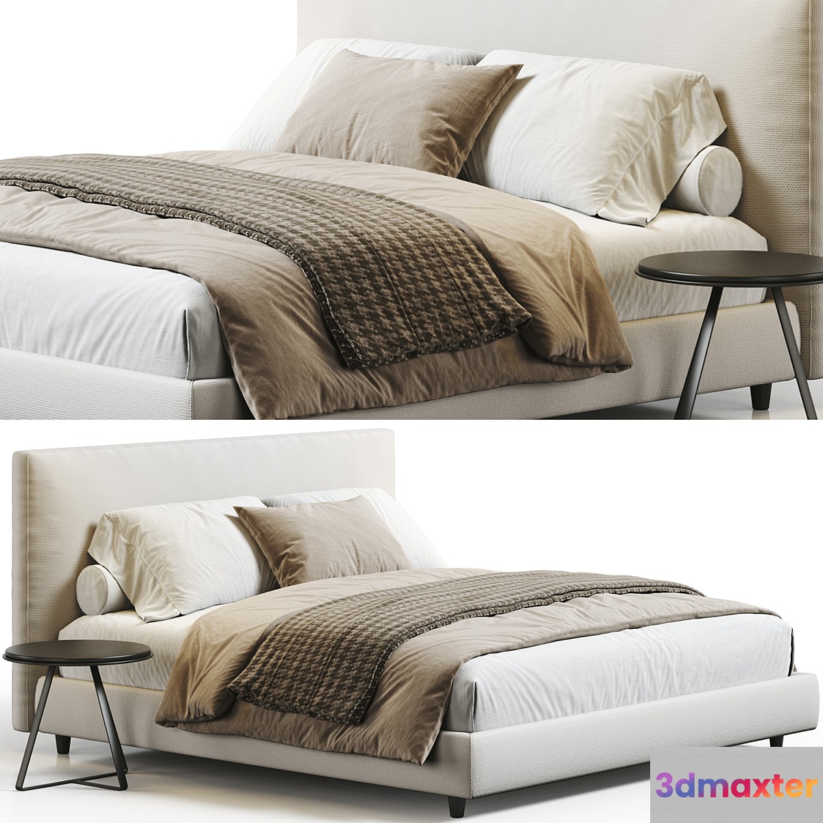Ikea Dunvik Bed 3D Max