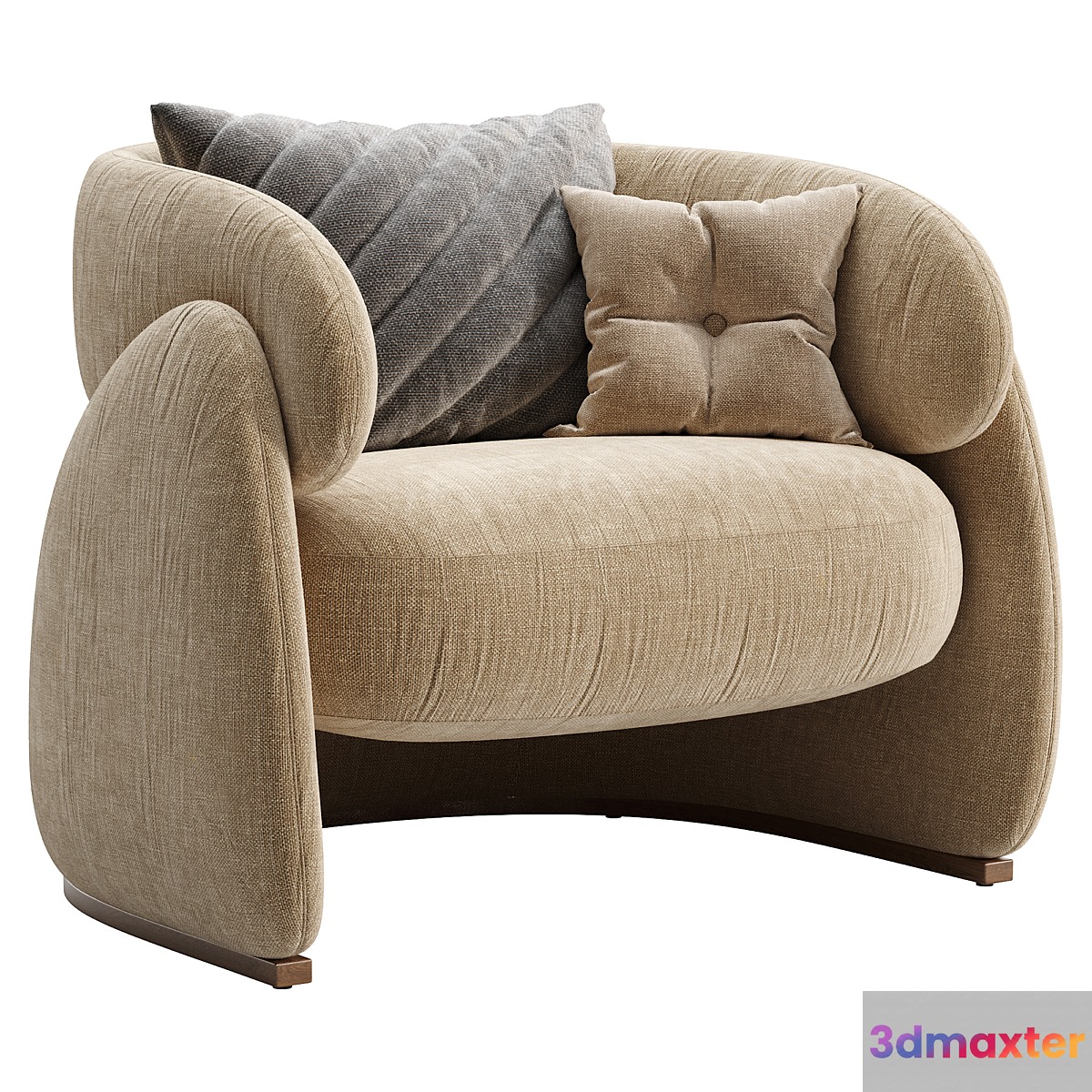 TIDAL ARMCHAIR 3D Max