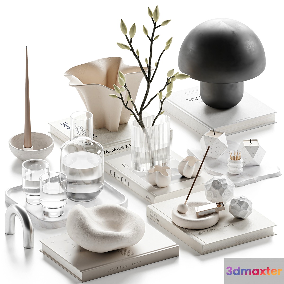 decorative set 057 3D Max