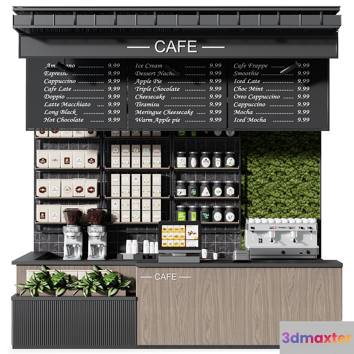 Cafe vol 20 3D Max