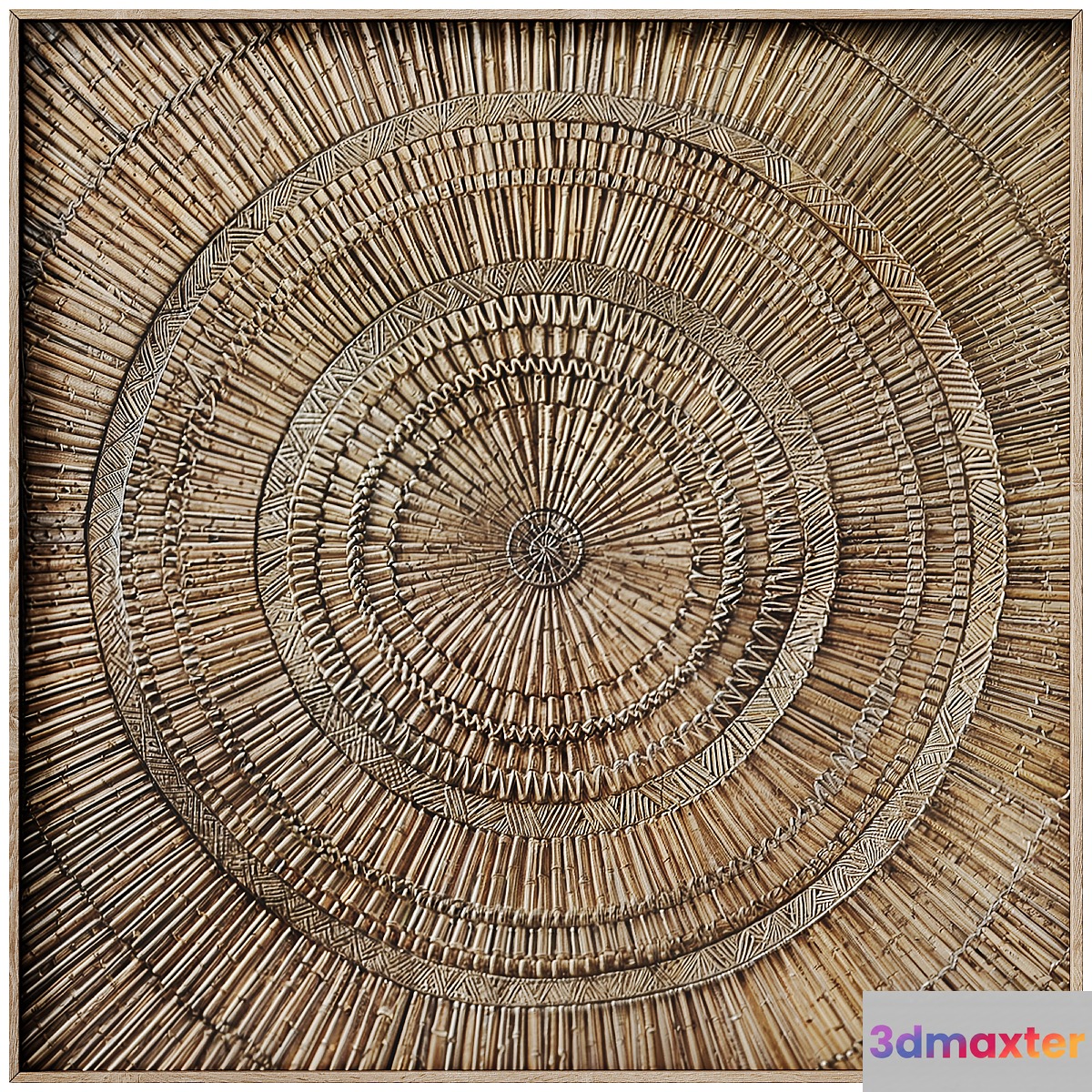 Decorative panel 3D ART RELIEF 112 3D Max