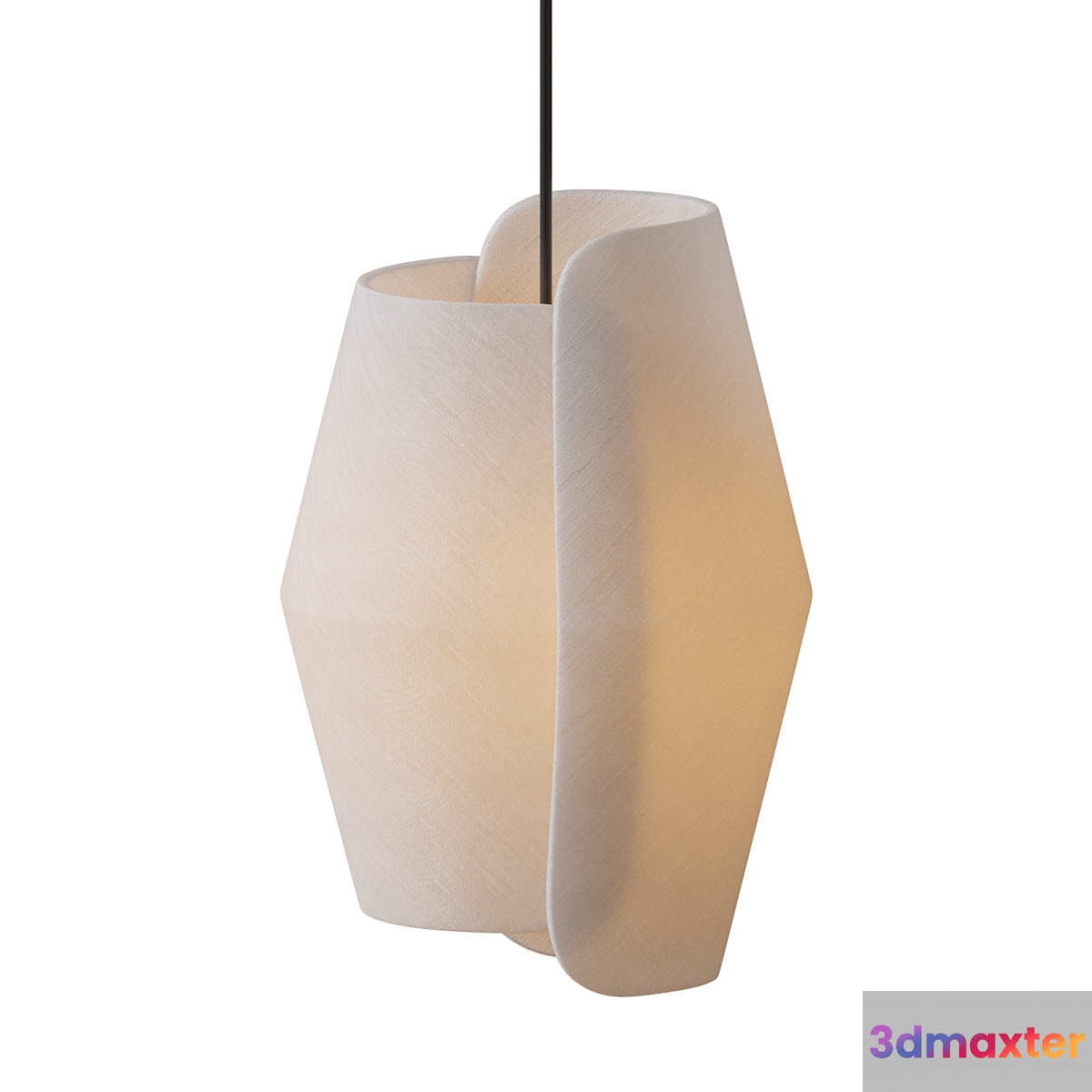 Volute Pendant Lamp 3D Max