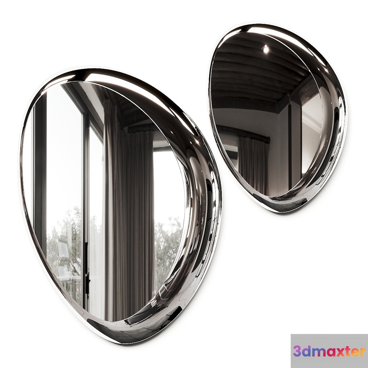 Cattelan Italia Ascot Magnum Mirror 3D Max