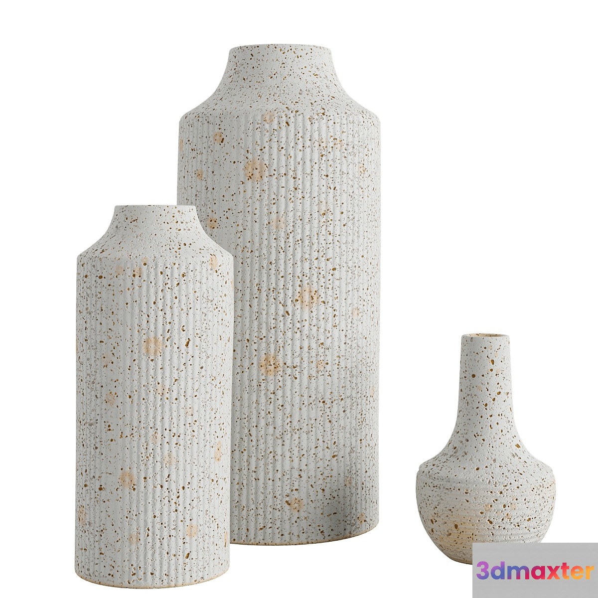 Ema Ceramic Vases 3D Max