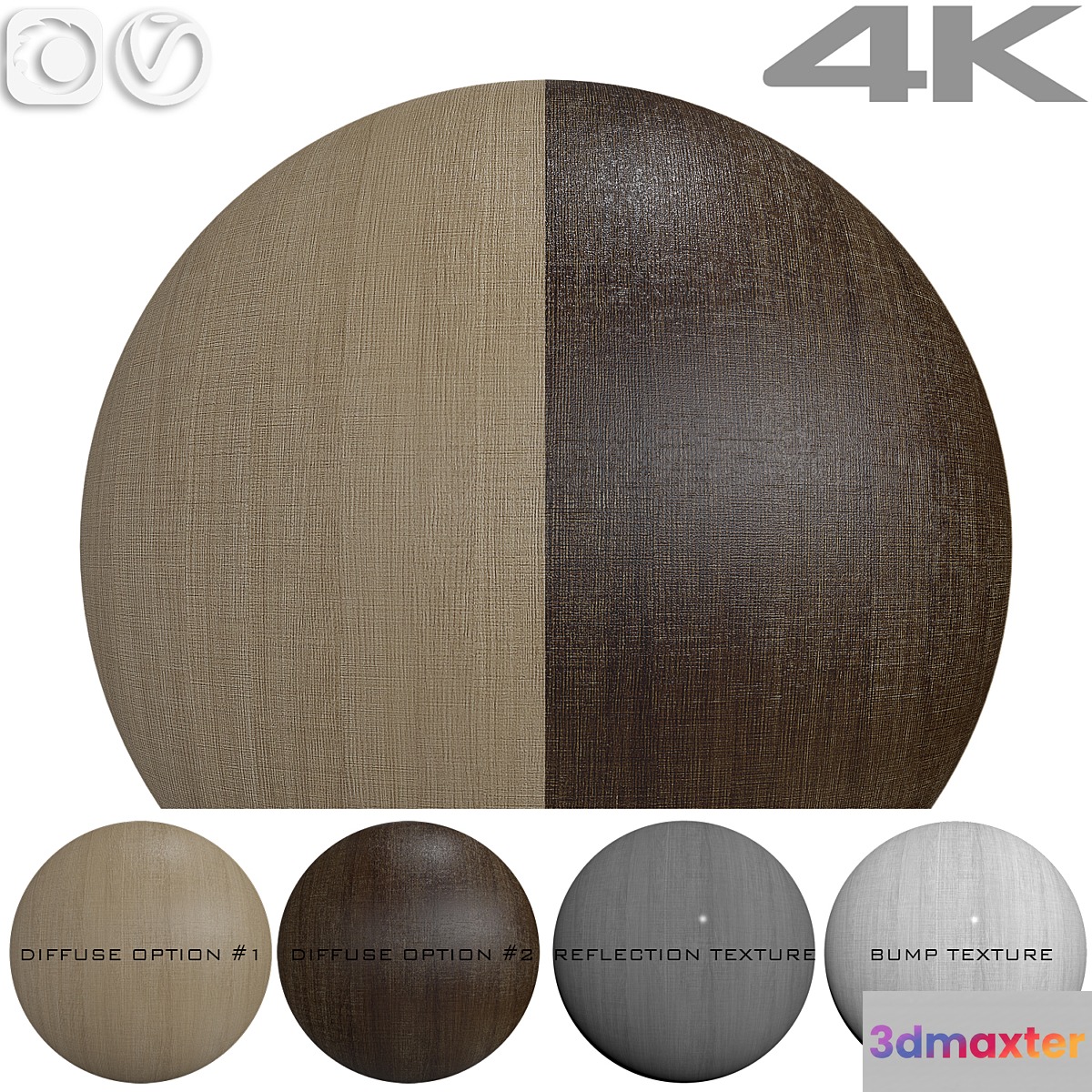 4K Seamless texture - Bamboo 3D Max