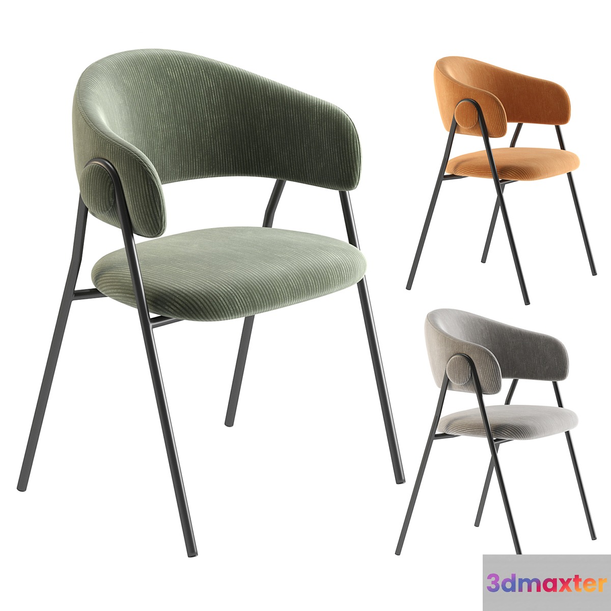 Colins chair from DIVAN.RU 3D Max