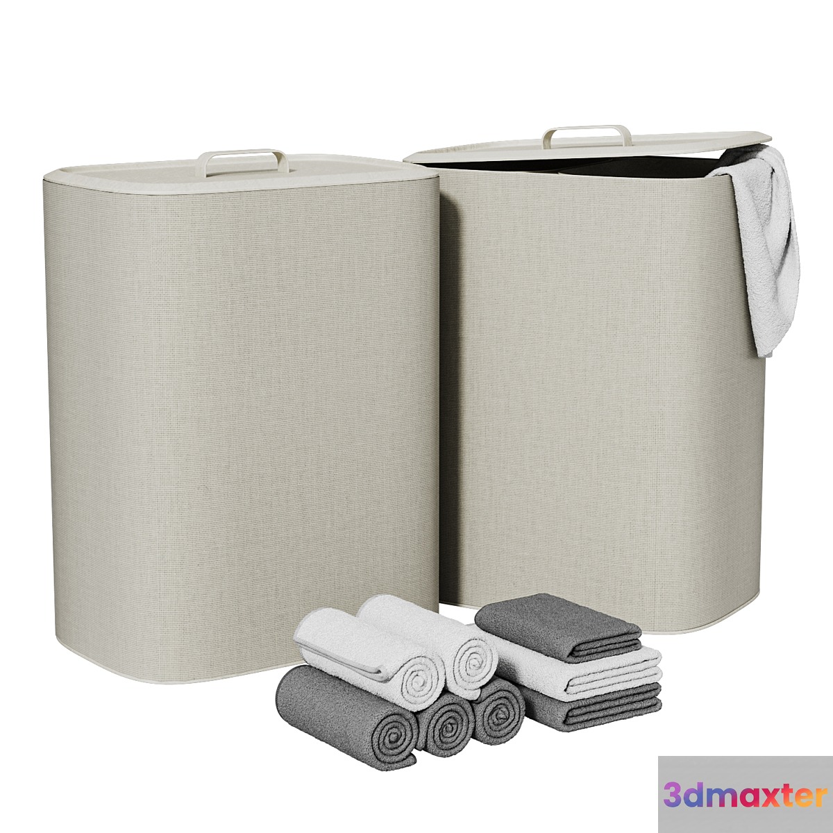 Laundry basket Tota 2 3D Max
