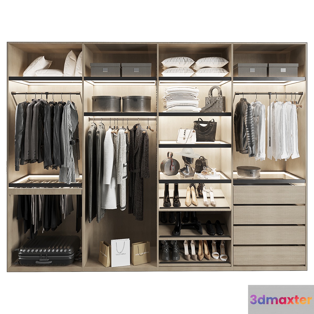 Dressing room 16 3D Max
