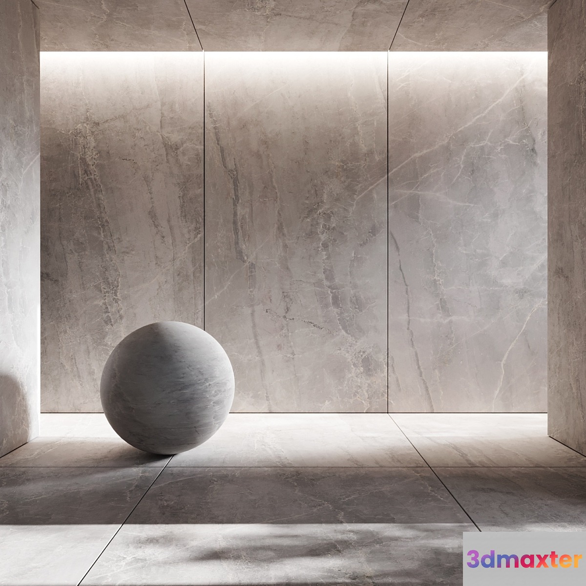 Porcelain tiles Lea Ceramiche Slimtech Synesthesia 3D Max