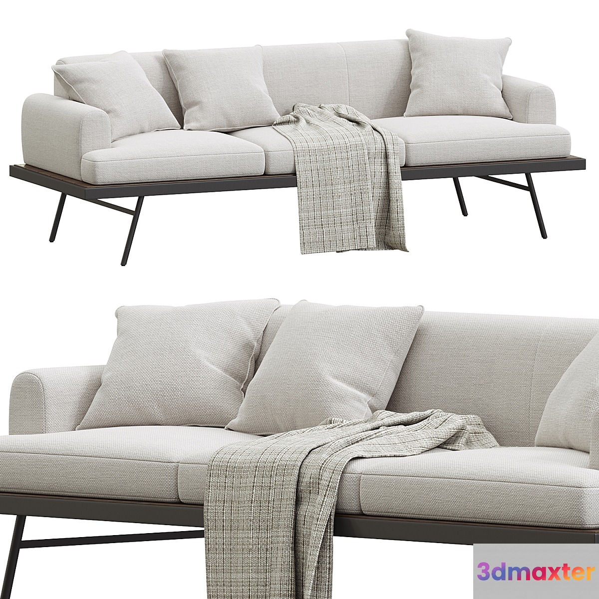 MONTROSE SOFA 3D Max