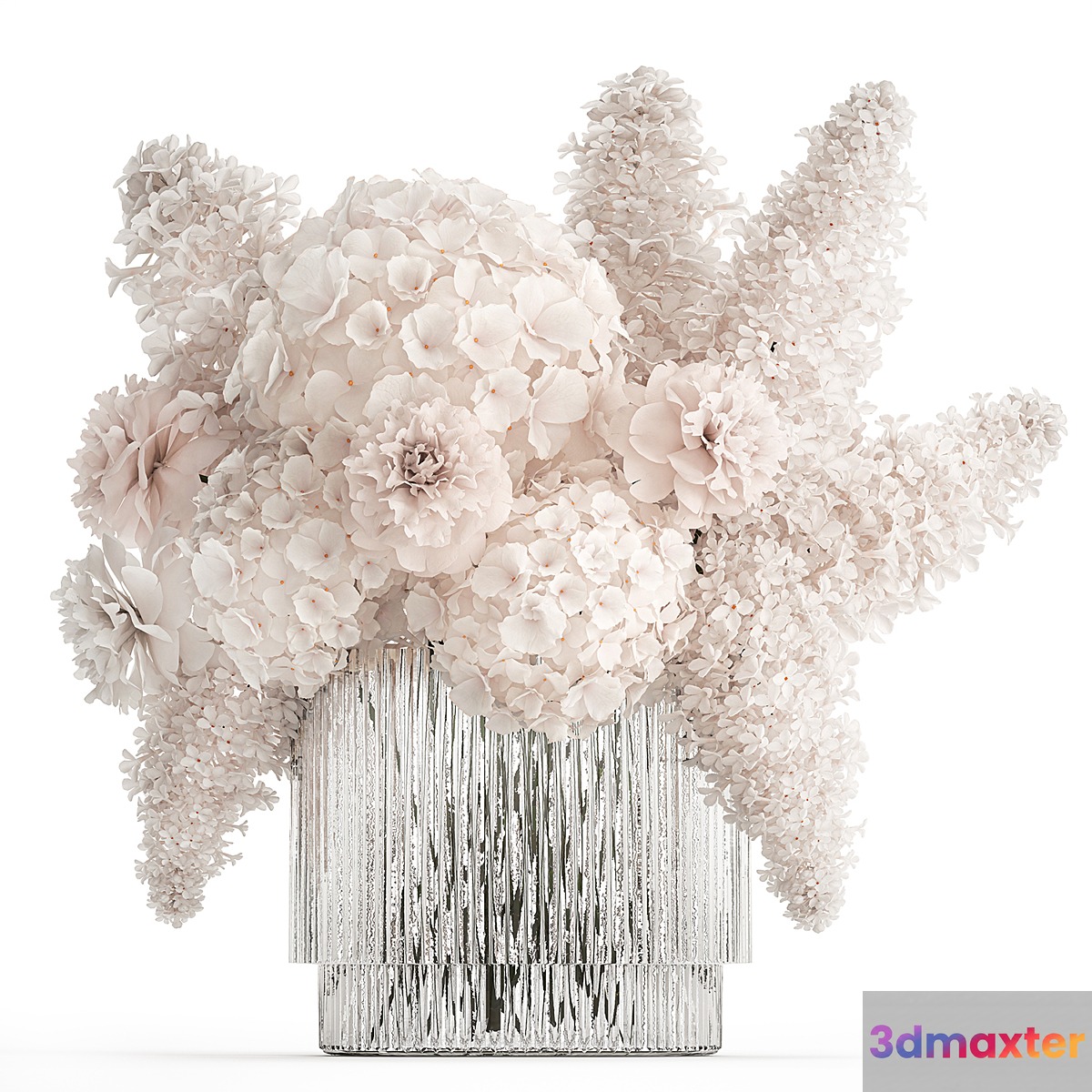 Flower bouquet. Set 433. 3D Max