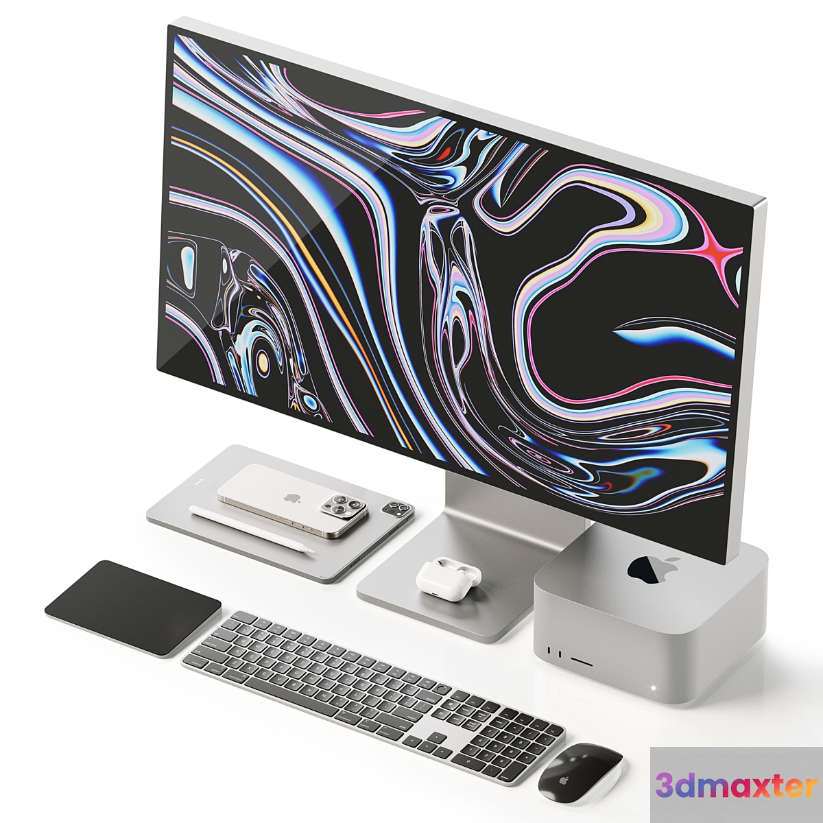 Apple Collection 3D Max