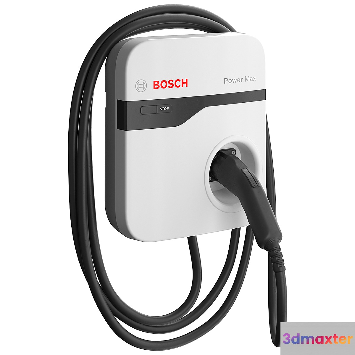 Bosch Electric Car Power Max Charging Station 3D Max