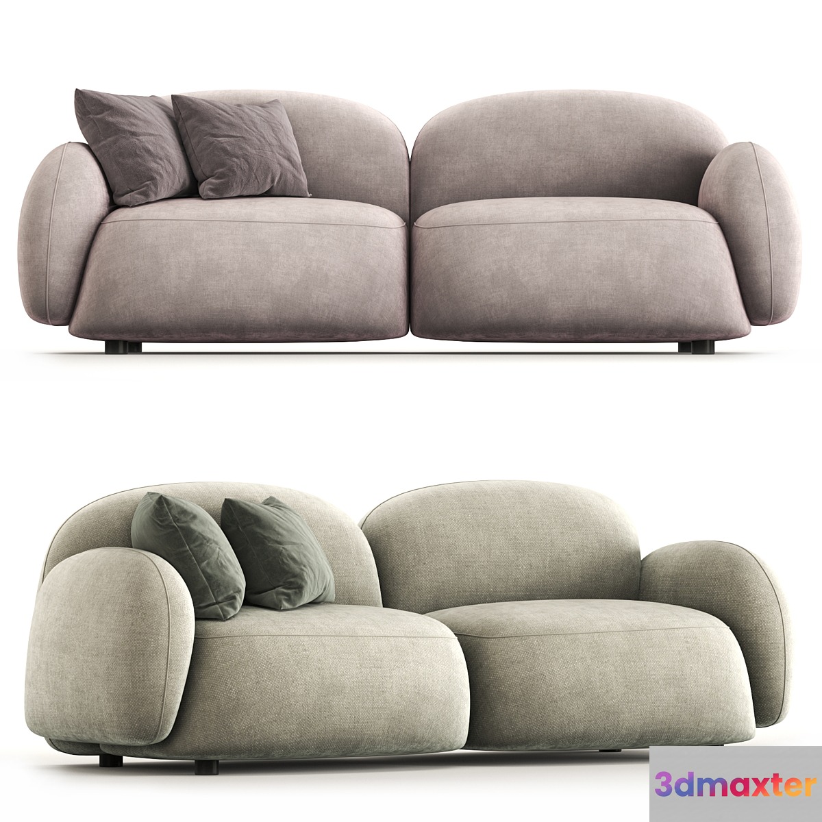 Sundae Sofa 3D Max