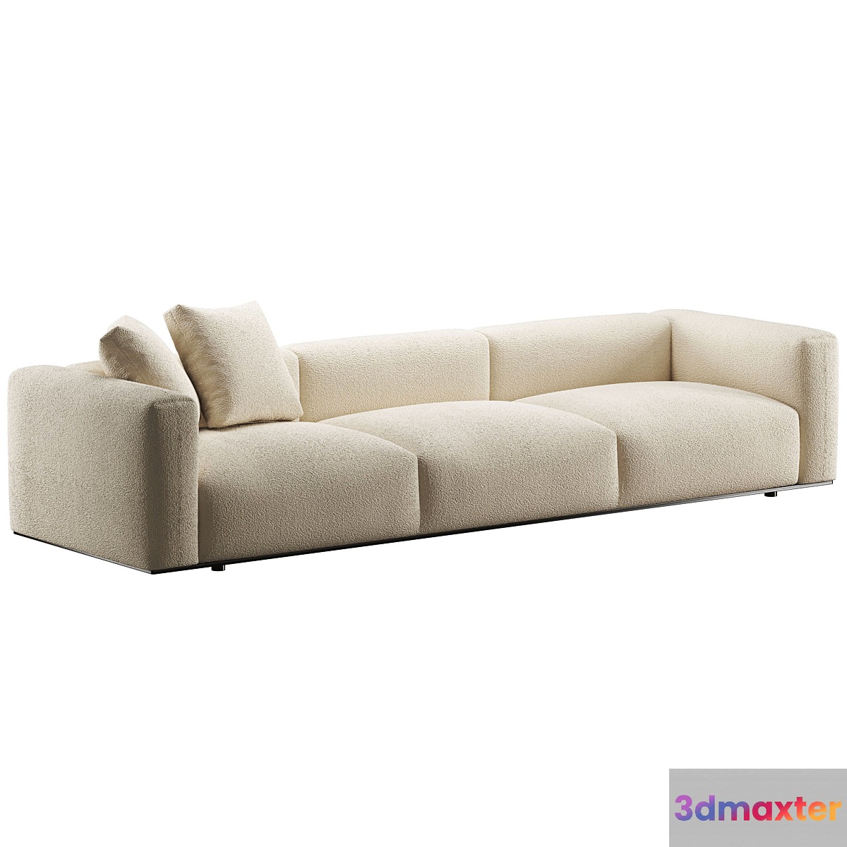 B&B Italia Dambodue 3 seater sofa 3D Max