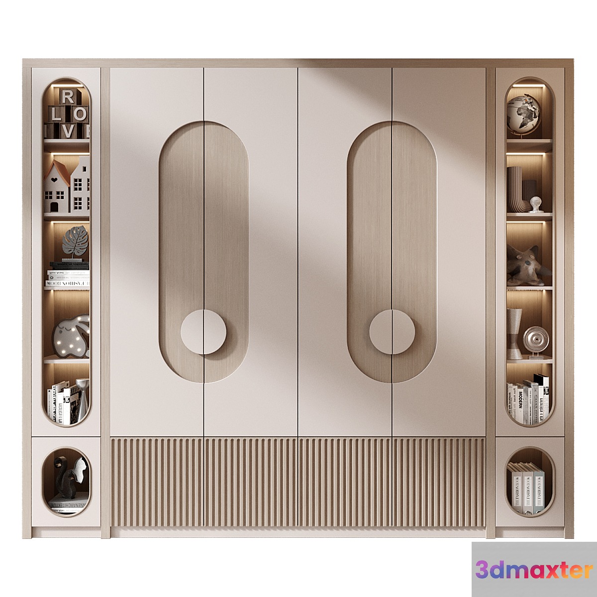 Furniture composition GHS-2551 3D Max