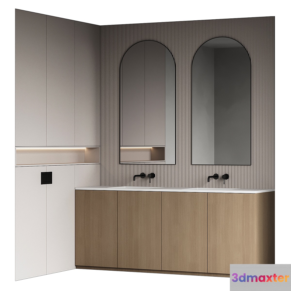 Bathroom furniture 81 3D Max