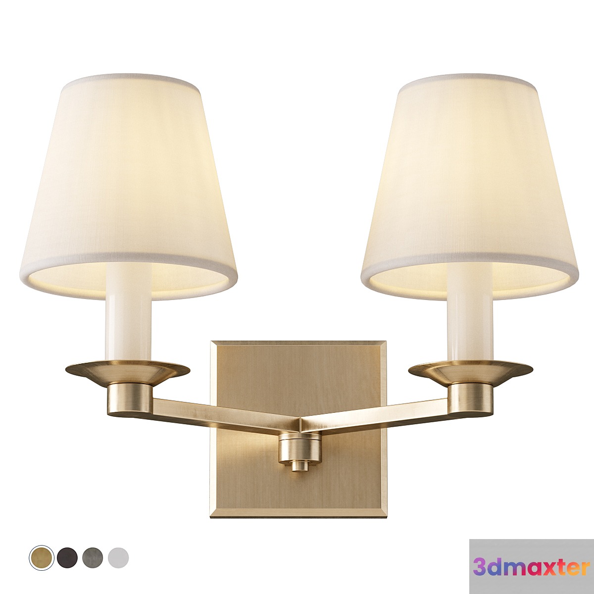 Ralph Lauren - Evans Double-Arm Sconce 3D Max