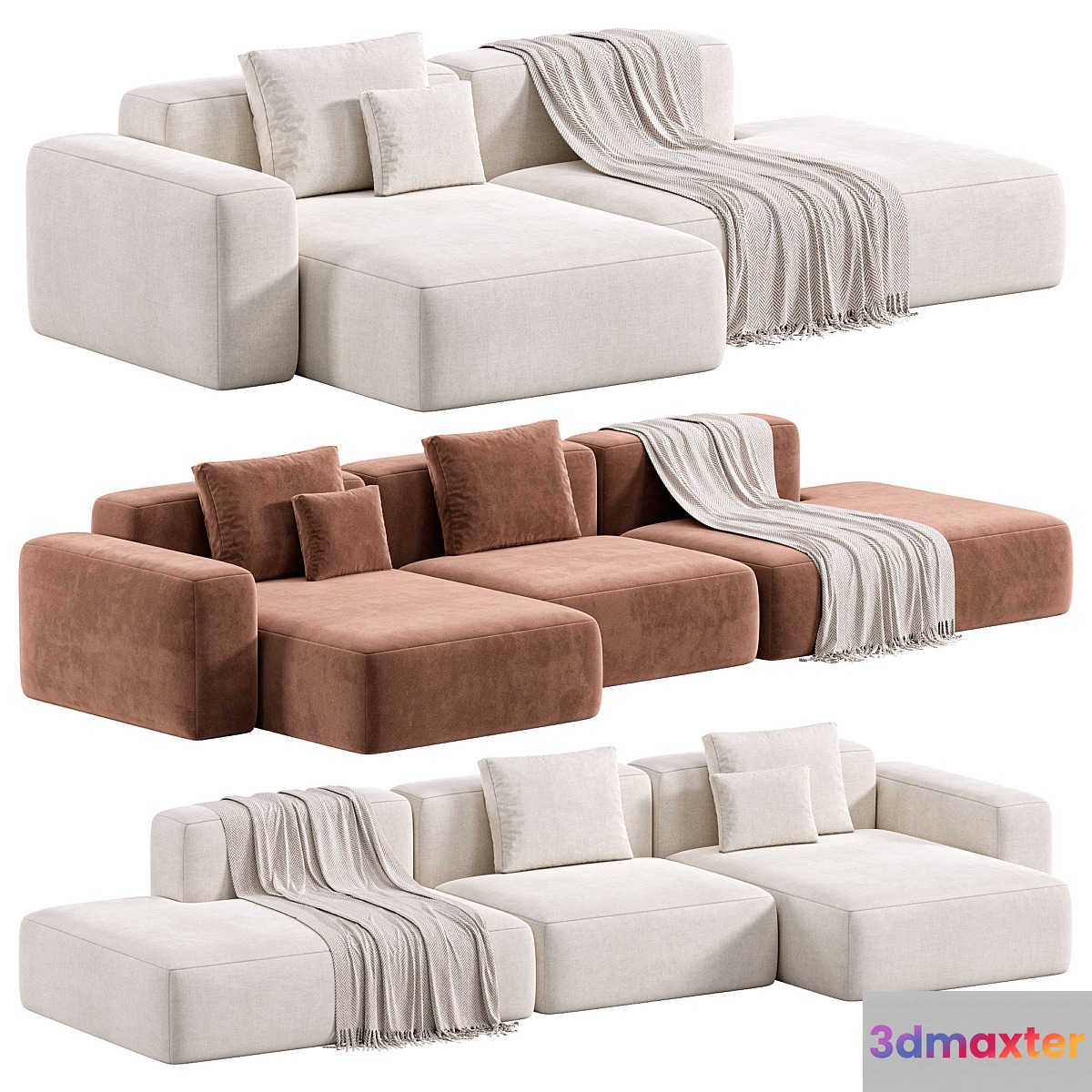 MAGS SOFT MODULAR SOFA 3D Max