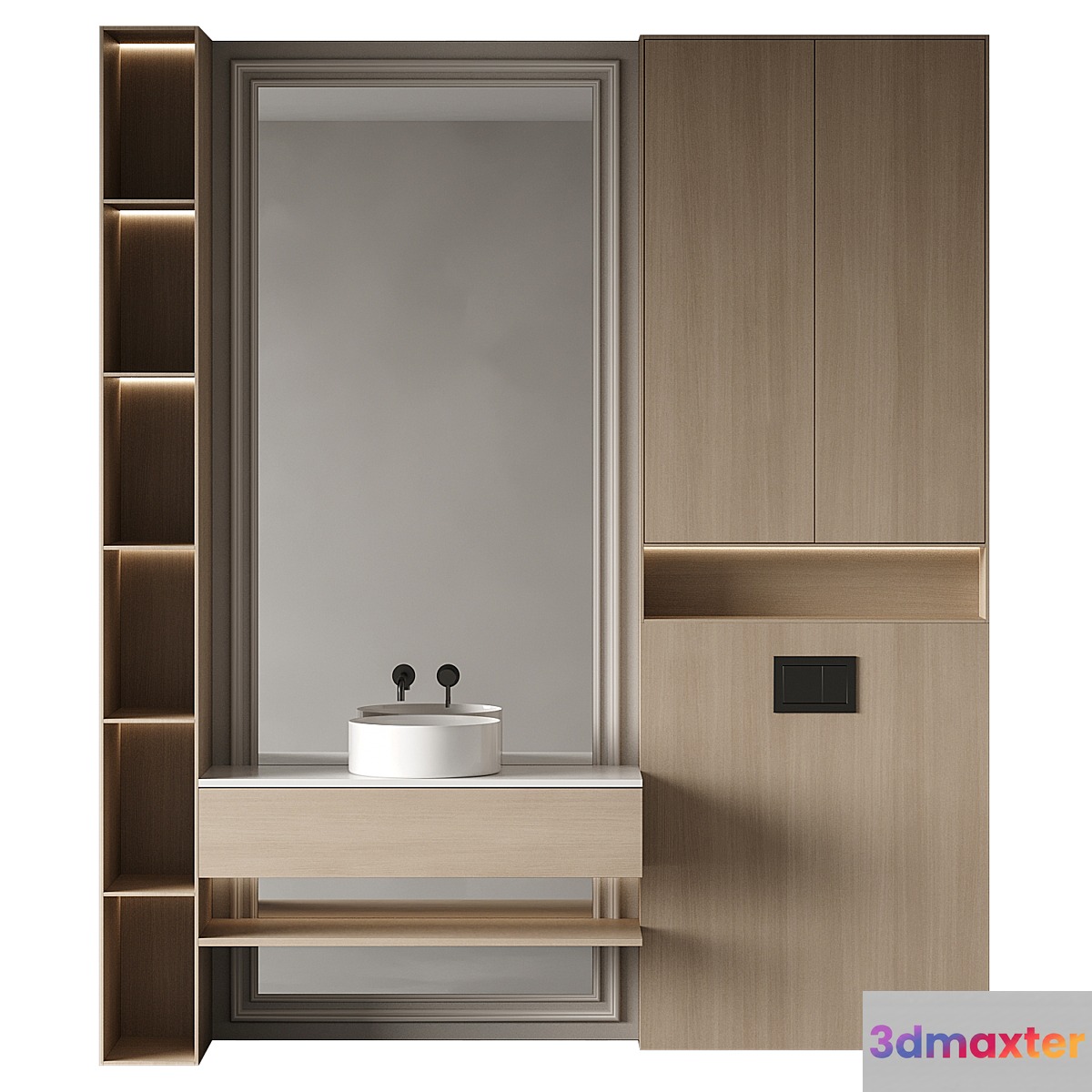 Bathroom furniture 84 3D Max